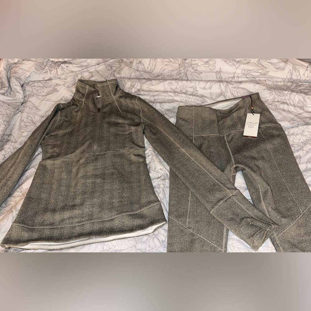 Stylish Gray Activewear Set